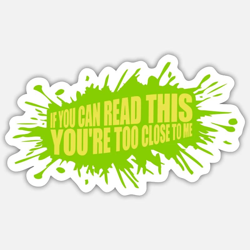 Sticker size S (10 x 10 cm) - 