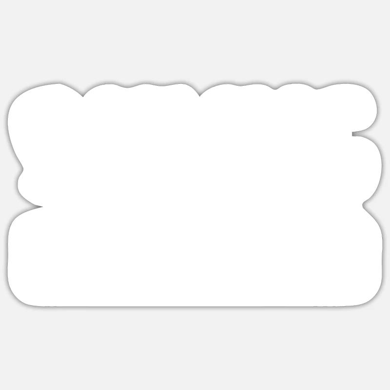 Équipe de voile - Sticker taille S (10 x 10 cm) - blanc mat