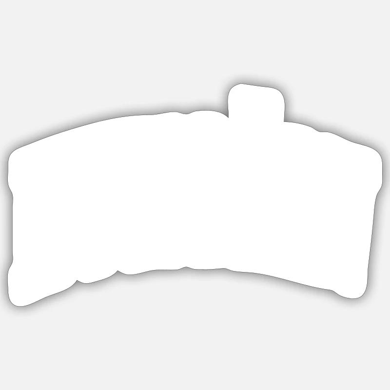 Kungälv - Sticker Größe S (10 x 10 cm) - Mattweiß