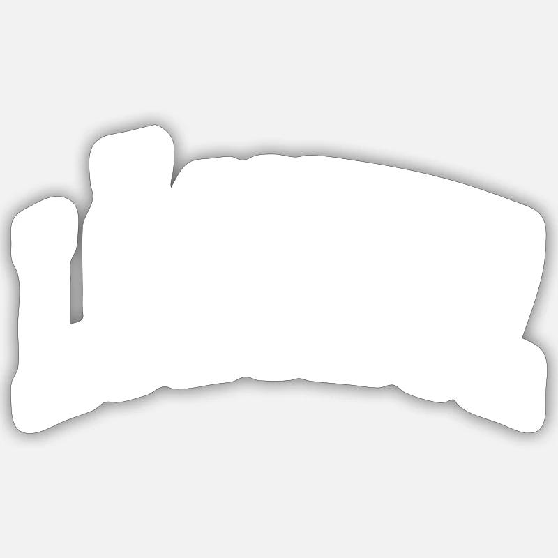 Lößnitz - Sticker size S (10 x 10 cm) - white matte