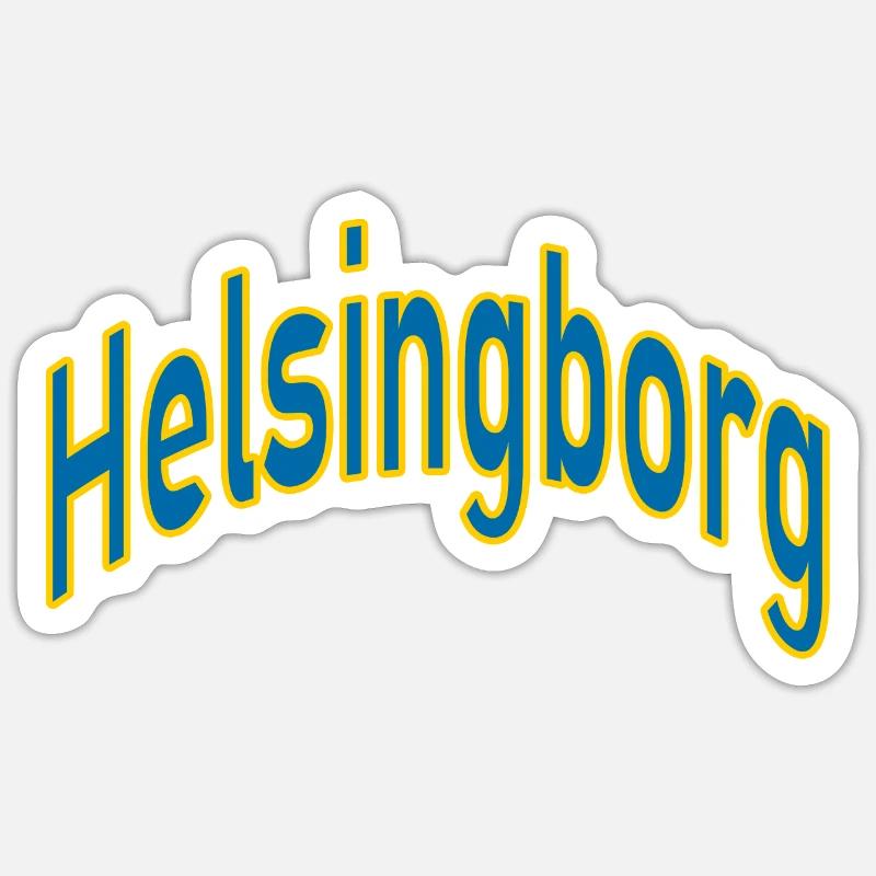 Helsingborg Sticker size S (10 x 10 cm)