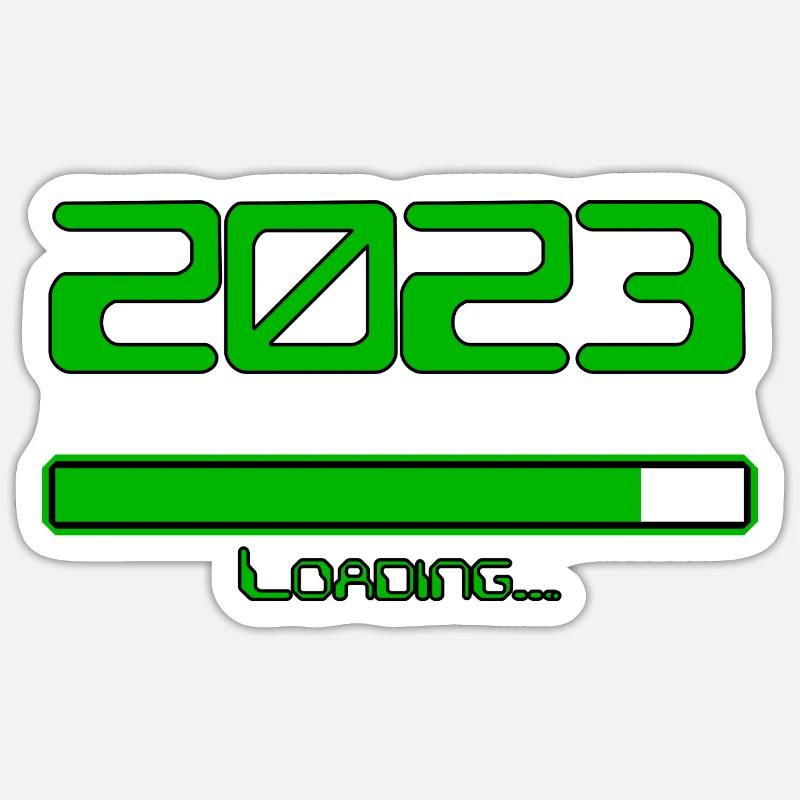 Loading 2023 Sticker Größe S (10 x 10 cm)