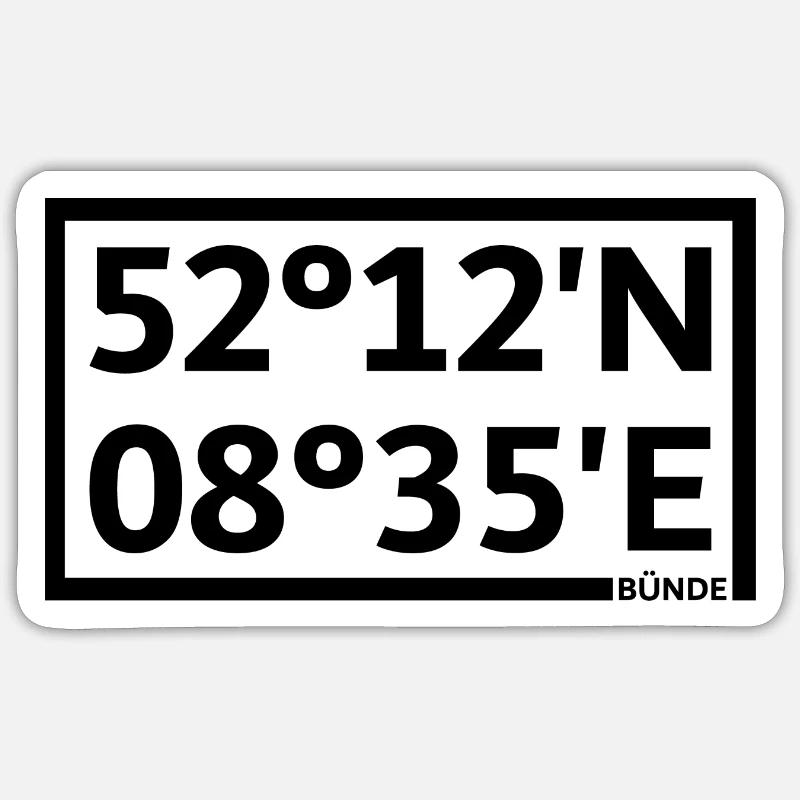 Frets coordinates - Sticker size S (10 x 10 cm) - white matte