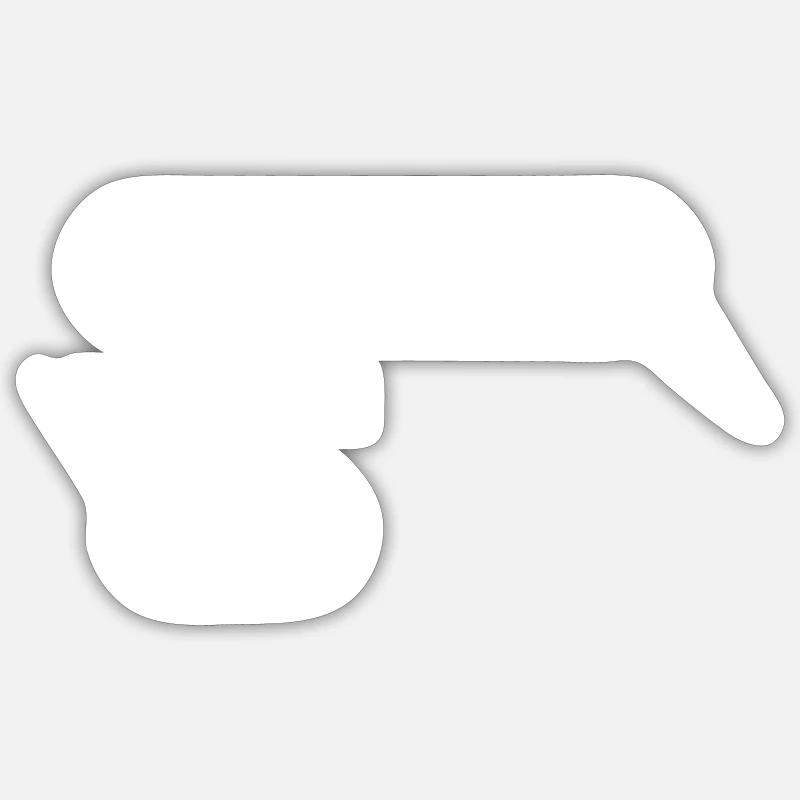 Sticker Größe S (10 x 10 cm) - 
