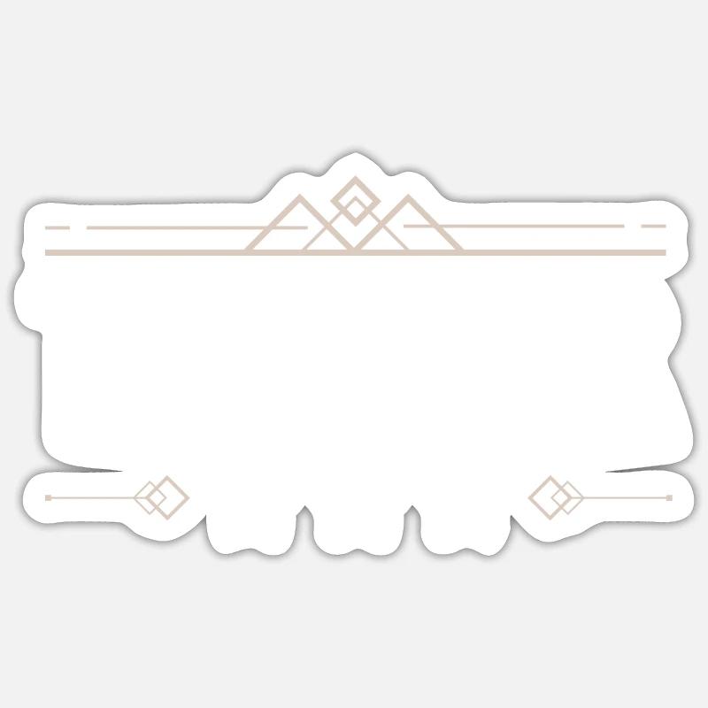 Tischler Beruf - Sticker Größe S (10 x 10 cm) - Mattweiß
