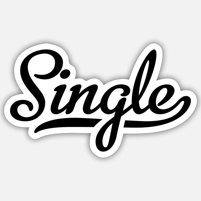 Single Sticker Größe S (10 x 10 cm)