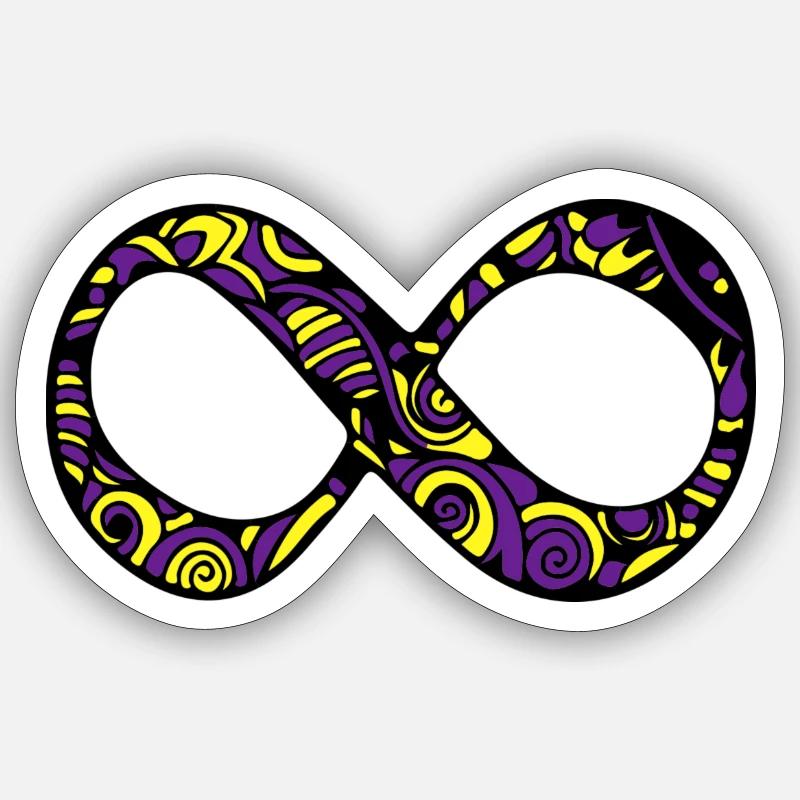 Liebe von der Sonne Traum vom Mond Boho Geschenk Sticker Größe S (10 x 10 cm)