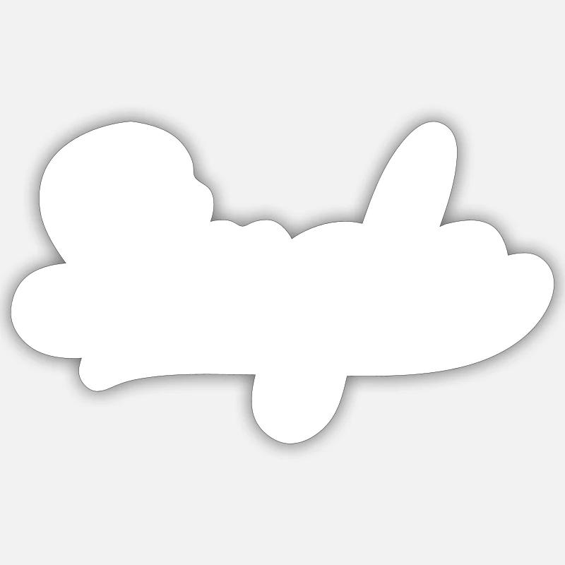 Sticker Größe S (10 x 10 cm) - 