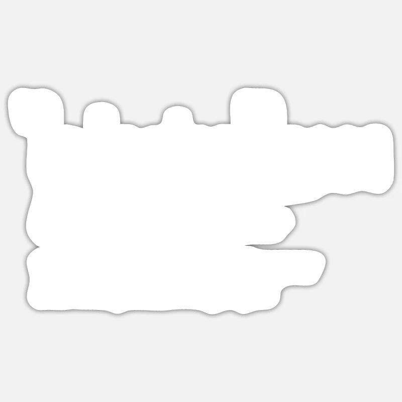 Sticker taille S (10 x 10 cm) - 