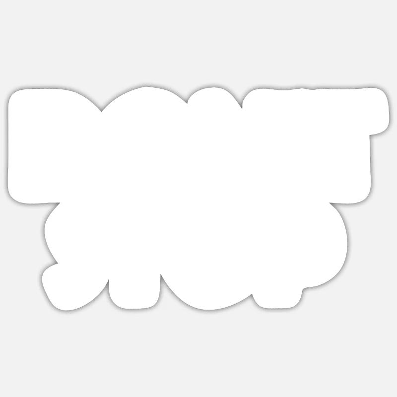 Dont stop Sticker taille S (10 x 10 cm)