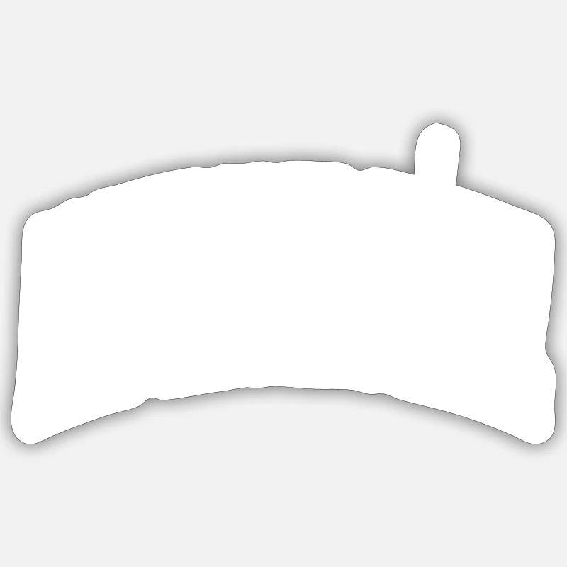 Acapulco de Juarez - Sticker taille S (10 x 10 cm) - blanc mat