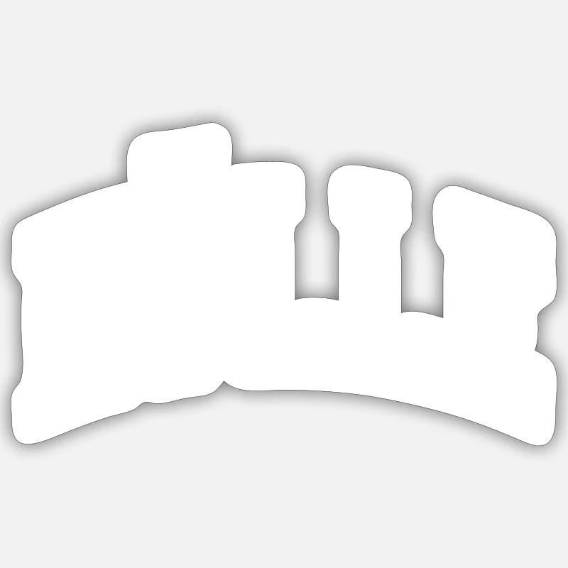 Sticker Größe S (10 x 10 cm) - 
