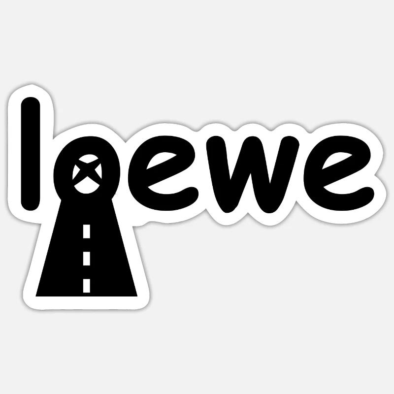 Loewe Sticker taille S (10 x 10 cm)