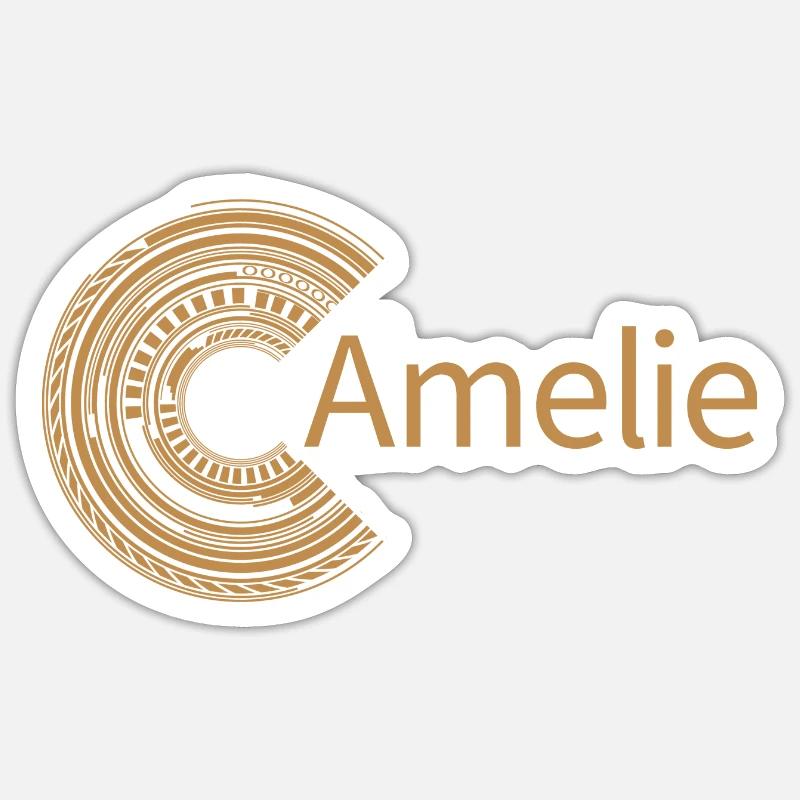 Pour Amélie Sticker taille S (10 x 10 cm)