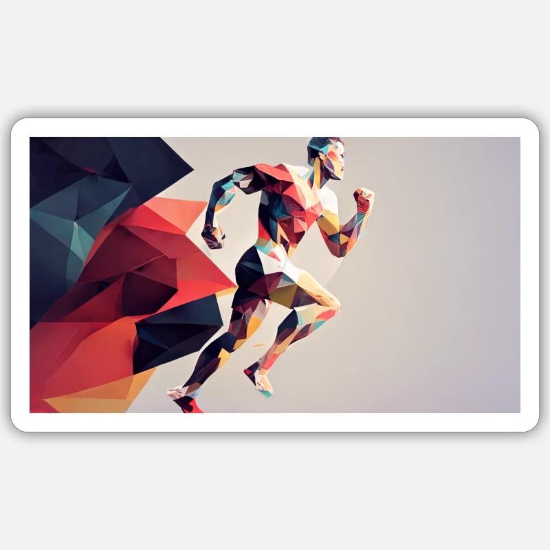 Sprinter Sticker Größe S (10 x 10 cm)