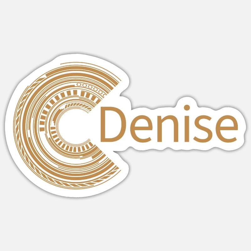 Pour Denise Sticker taille S (10 x 10 cm)