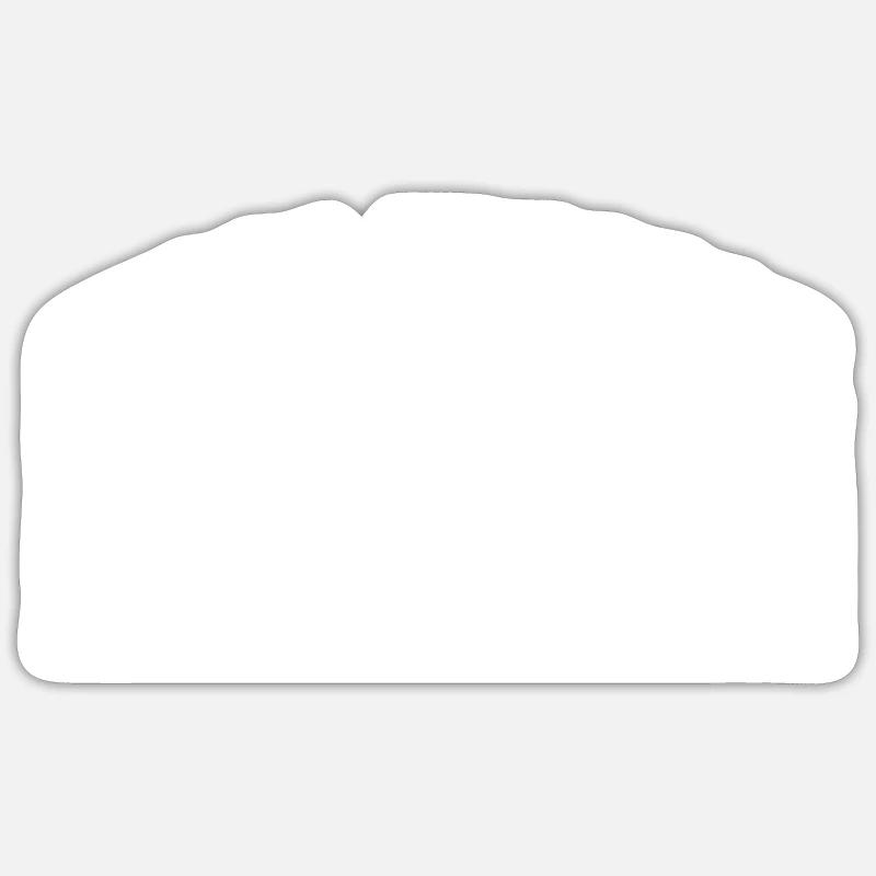 Champions 2023 - Sticker taille S (10 x 10 cm) - blanc mat