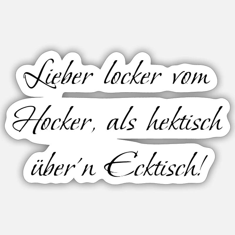 Sticker Größe S (10 x 10 cm) - 