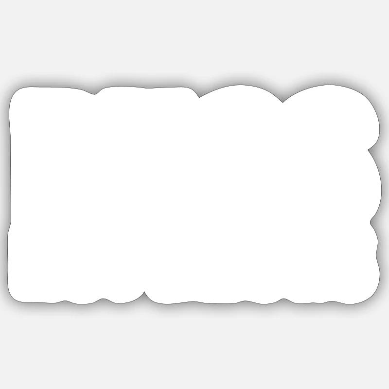 Carlins pas de drogues - Sticker taille S (10 x 10 cm) - blanc mat