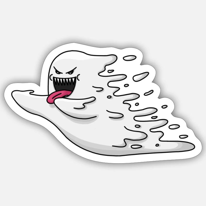 Esprit2 - Sticker taille S (10 x 10 cm) - blanc mat