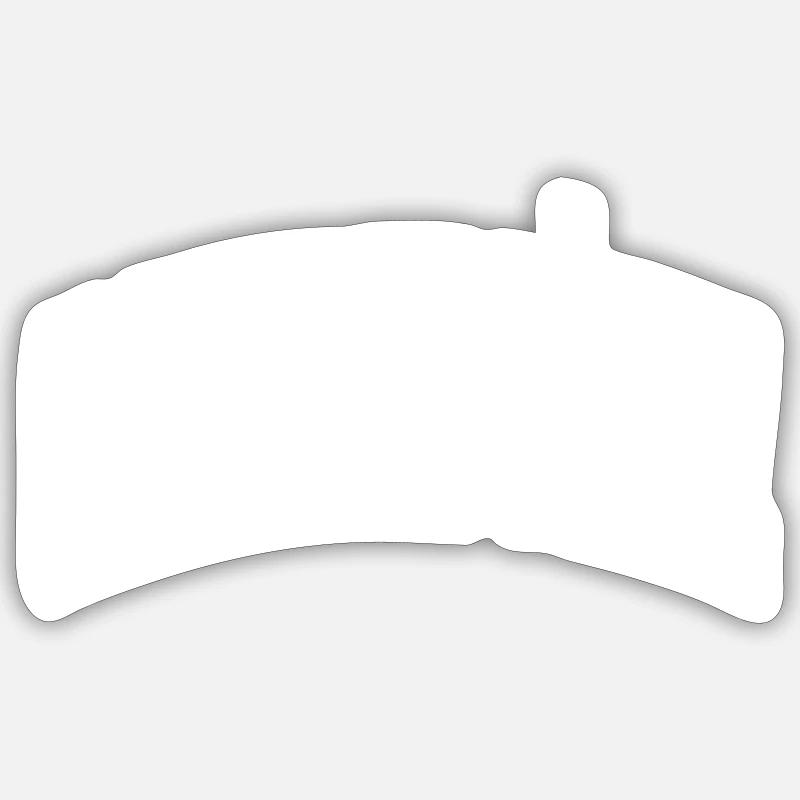 Oranienbaum-Wörlitz - Sticker taille S (10 x 10 cm) - blanc mat