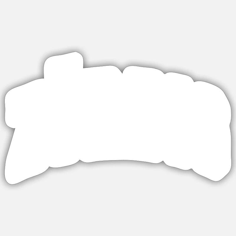 Sticker Größe S (10 x 10 cm) - 