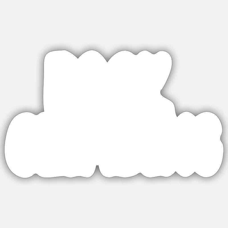 Felsklettern Sticker Größe S (10 x 10 cm)