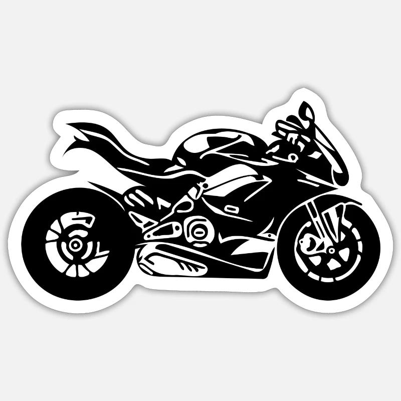 Motorcycle Sticker Größe S (10 x 10 cm)