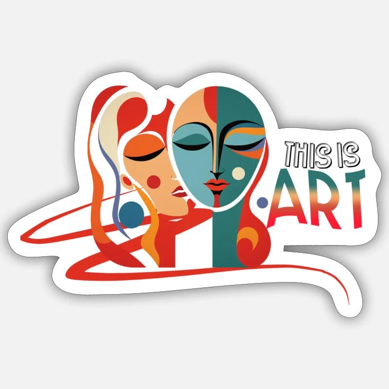 Sticker taille S (10 x 10 cm) - 