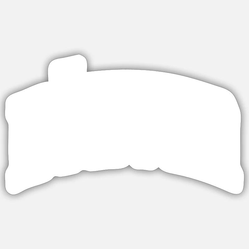 Höxter - Sticker taille S (10 x 10 cm) - blanc mat