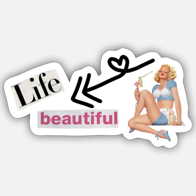 Sticker Größe S (10 x 10 cm) - 