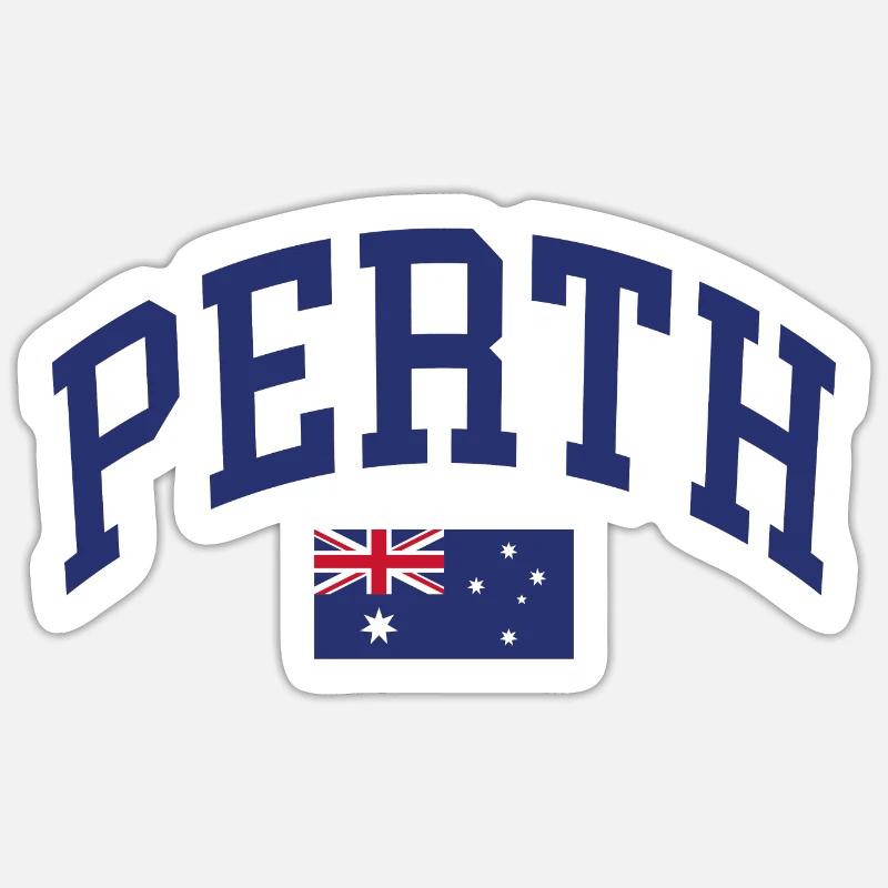 Perth Sticker Größe S (10 x 10 cm)