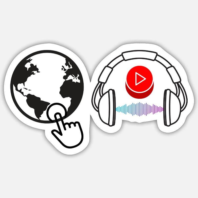 Sticker taille S (10 x 10 cm) -