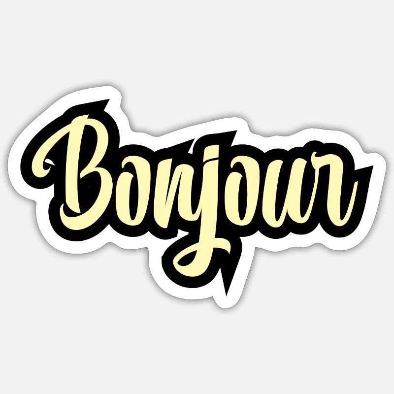 Hello Sticker size S (10 x 10 cm)