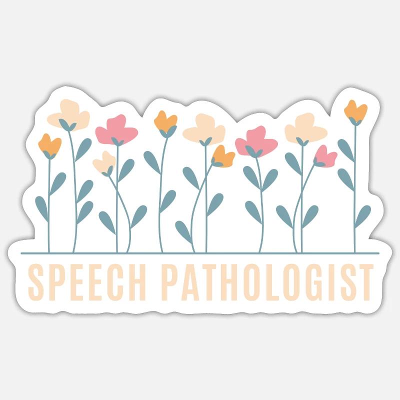 Speech Pathologist Sticker size S (10 x 10 cm)