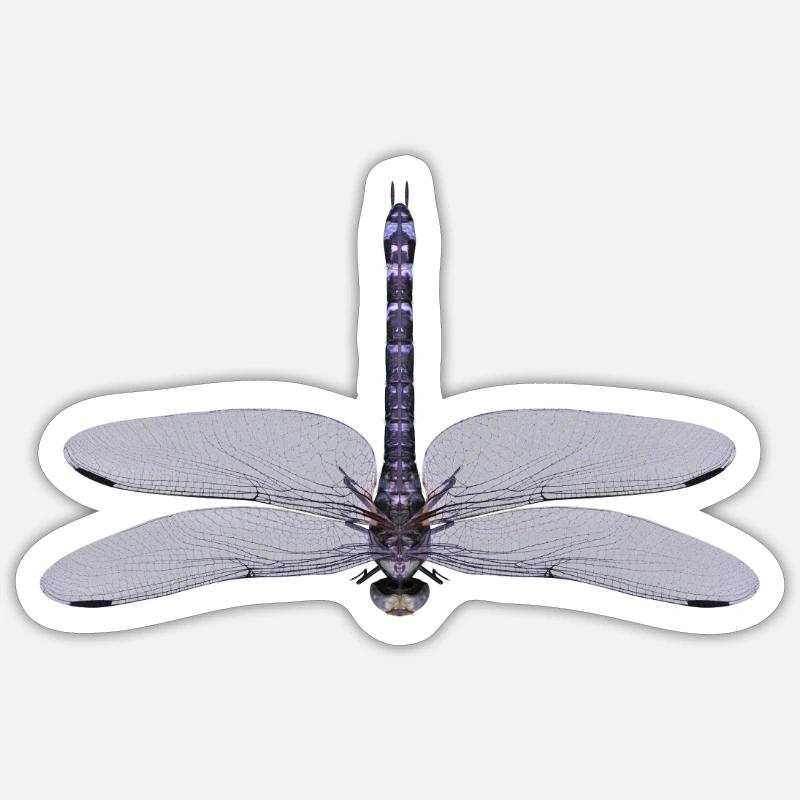 Libellule Sticker taille S (10 x 10 cm)