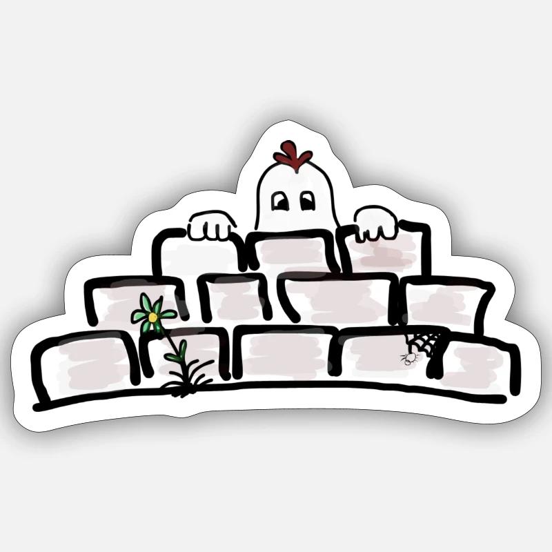 Sticker Größe S (10 x 10 cm) - 