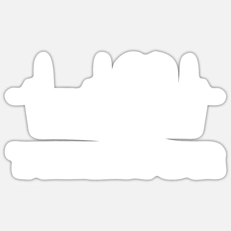 Sticker Größe S (10 x 10 cm) - 