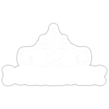 Boxaholic 3 - Sticker size S (10 x 10 cm) - white matte - Front