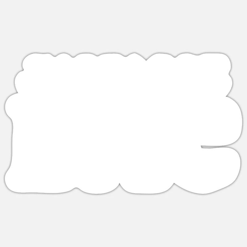 j'ai pas le bac - Sticker taille S (10 x 10 cm) - blanc mat