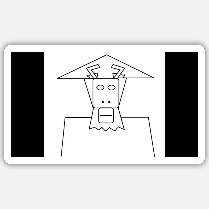 Sticker size S (10 x 10 cm) - 