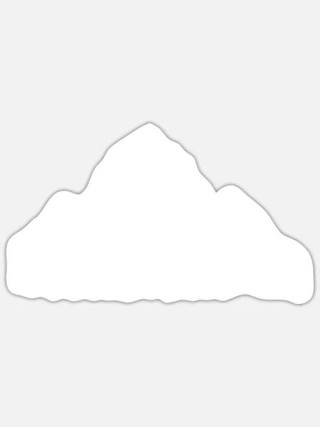 - Sticker size S (10 x 10 cm) - white matte