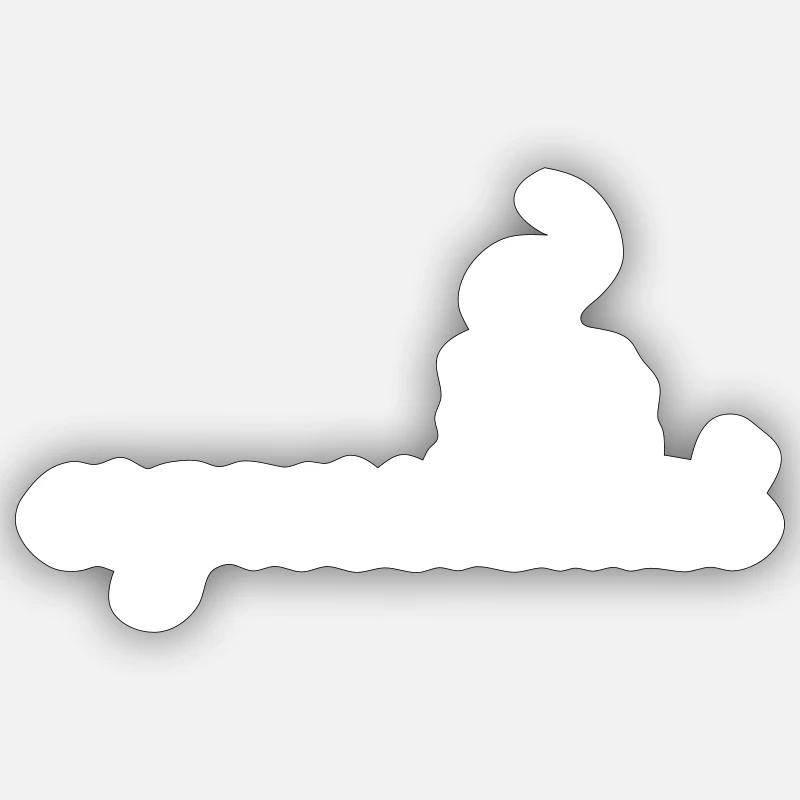 Espressionist - Coffee Lover - Sticker size S (10 x 10 cm) - white matte