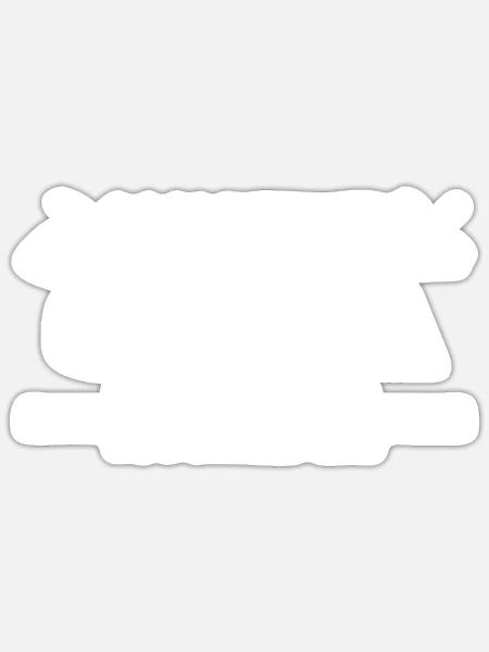 Opa - Sticker Größe S (10 x 10 cm) - Mattweiß