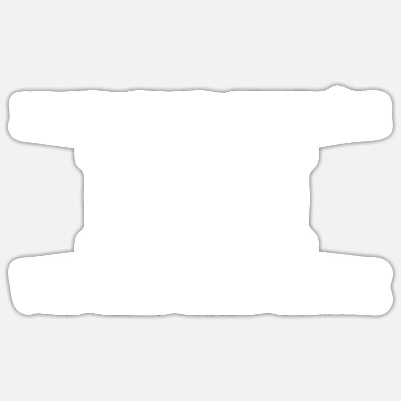 Kai Name Design - Sticker Größe S (10 x 10 cm) - Mattweiß