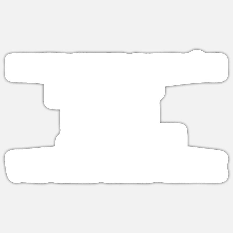 Til Name Design - Sticker Größe S (10 x 10 cm) - Mattweiß