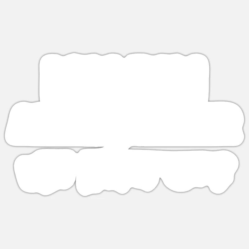Beruf Augenoptiker - Sticker Größe S (10 x 10 cm) - Mattweiß