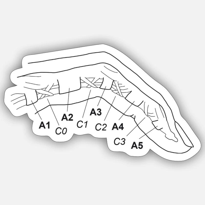 Crimp2 ohne Schrift - Sticker Größe S (10 x 10 cm) - Mattweiß