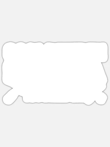 Papa - Sticker Größe S (10 x 10 cm) - Mattweiß