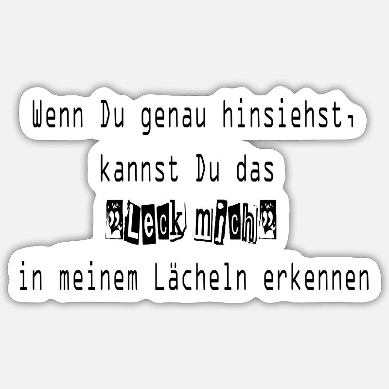 Sticker Größe S (10 x 10 cm) - 